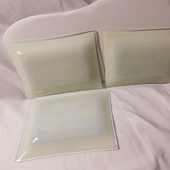 Houze Art Patriotic Glass Trays Declaration Independence, Washington, Old Glory - Picture 5 of 8